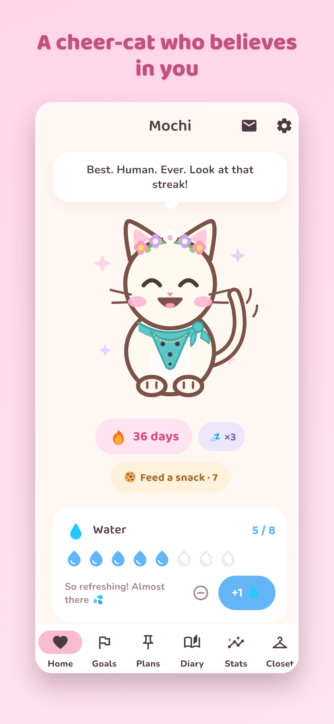 Home screen